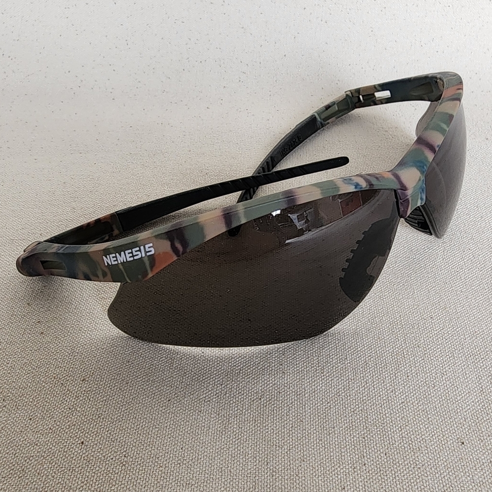 Nemesis Safety Glasses in Camo with Anti Fog Lenses